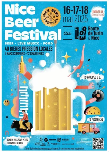 Participation au Nice Beer Festival à Nice., Cagnes-sur-Mer, La Socca Dance